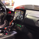 A central touchscreen allows access to all the car’s vital functions.